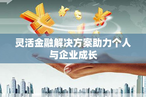 双河灵活金融解决方案助力个人与企业成长