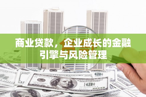 双河商业贷款，企业成长的金融引擎与风险管理
