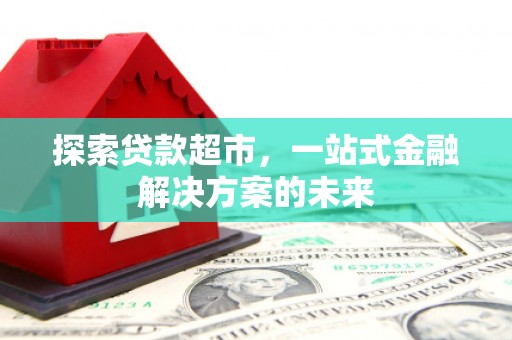 双河探索贷款超市，一站式金融解决方案的未来