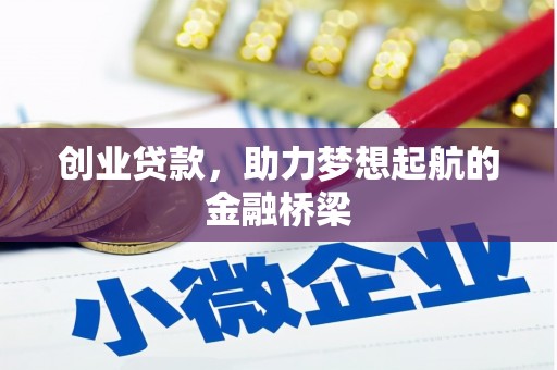 双河创业贷款，助力梦想起航的金融桥梁
