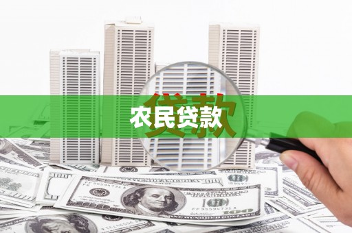 双河农民贷款
