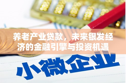 双河养老产业贷款，未来银发经济的金融引擎与投资机遇