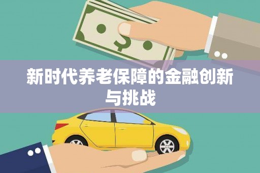 双河新时代养老保障的金融创新与挑战