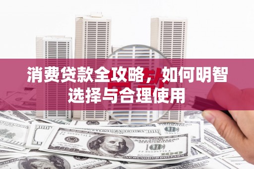 双河消费贷款全攻略，如何明智选择与合理使用