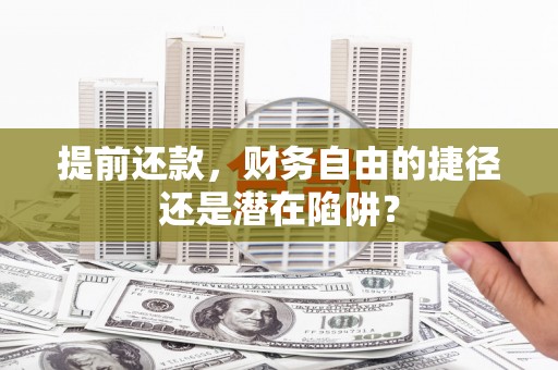 双河提前还款，财务自由的捷径还是潜在陷阱？