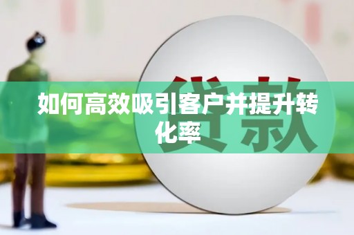双河如何高效吸引客户并提升转化率