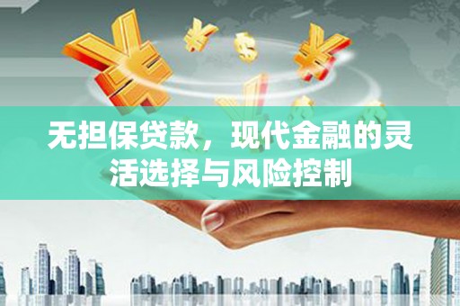 双河无担保贷款，现代金融的灵活选择与风险控制