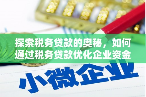 双河探索税务贷款的奥秘，如何通过税务贷款优化企业资金流