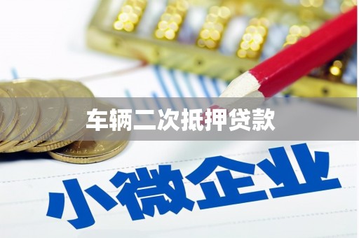双河车辆二次抵押贷款