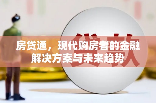 双河房贷通，现代购房者的金融解决方案与未来趋势