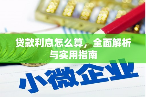 双河贷款利息怎么算，全面解析与实用指南