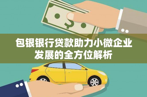 双河包银银行贷款助力小微企业发展的全方位解析