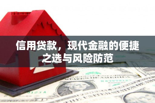 双河信用贷款，现代金融的便捷之选与风险防范