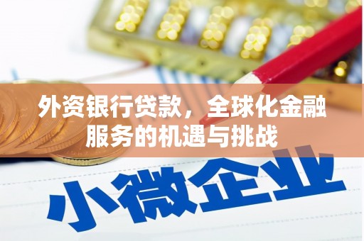 双河外资银行贷款，全球化金融服务的机遇与挑战