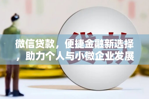 双河微信贷款，便捷金融新选择，助力个人与小微企业发展