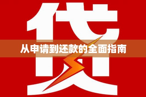 双河从申请到还款的全面指南