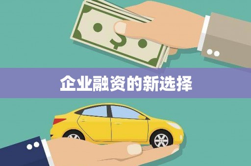 双河企业融资的新选择