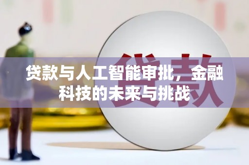双河贷款与人工智能审批，金融科技的未来与挑战