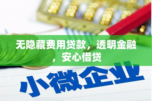 双河无隐藏费用贷款，透明金融，安心借贷