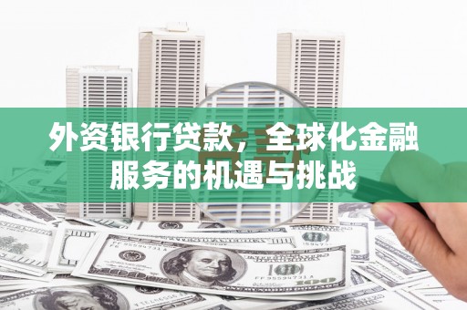 双河外资银行贷款，全球化金融服务的机遇与挑战