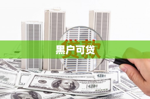 双河黑户可贷