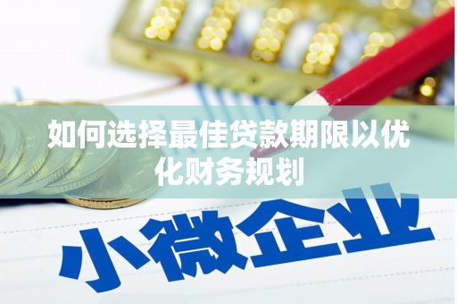 双河如何选择最佳贷款期限以优化财务规划