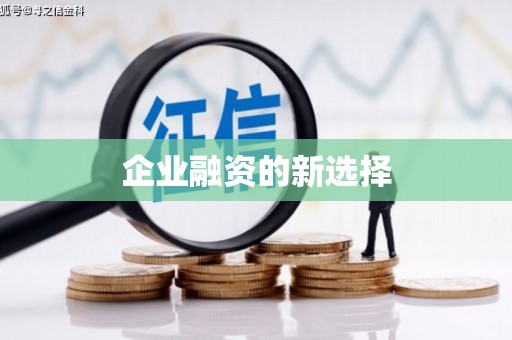 双河企业融资的新选择