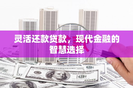 双河灵活还款贷款，现代金融的智慧选择