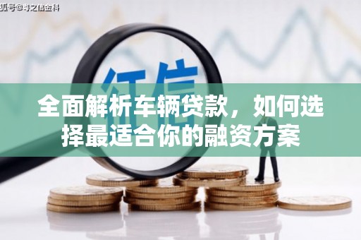 双河全面解析车辆贷款，如何选择最适合你的融资方案