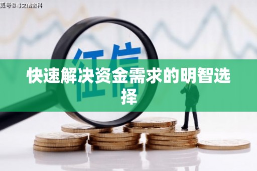 双河快速解决资金需求的明智选择