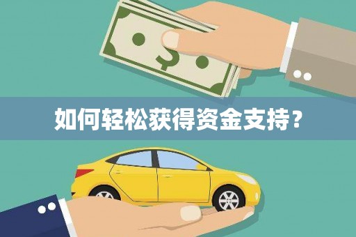 双河如何轻松获得资金支持？