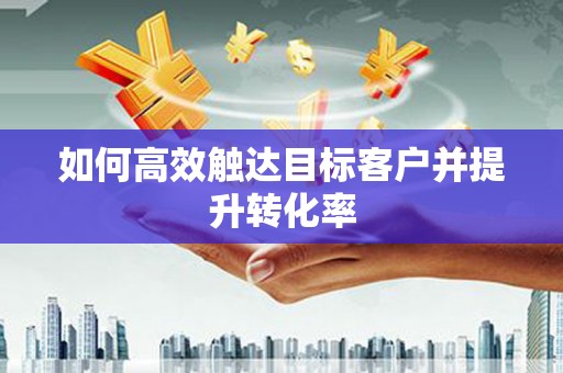 双河如何高效触达目标客户并提升转化率
